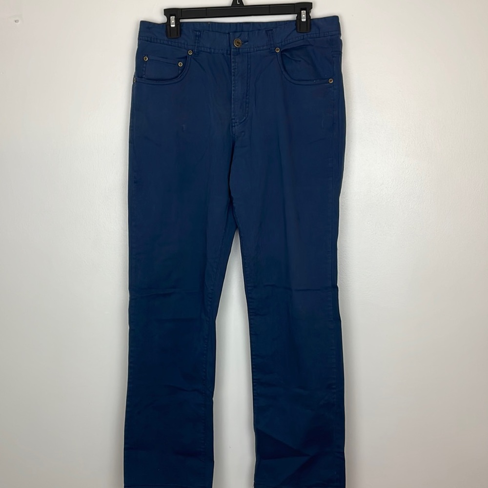 Mens Southern Proper Dress Pants Size 32/30 Color Navy Blue